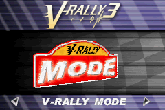V-Rally 3 Title Screen